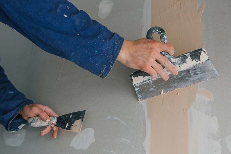 Poste de joint pour placoplatre